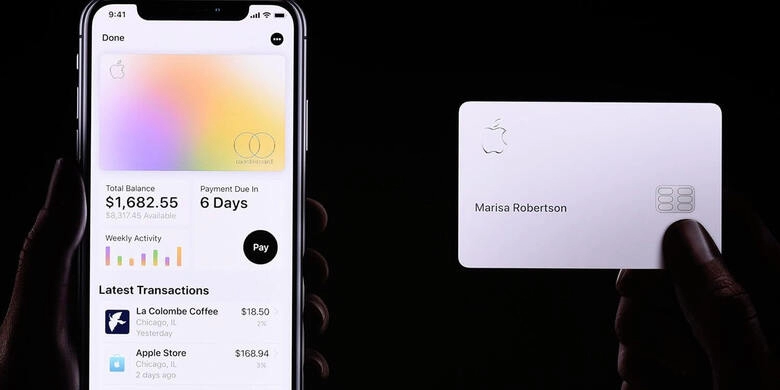 Кредитная карта Apple Card и услуга безналичной оплаты Apple Pay