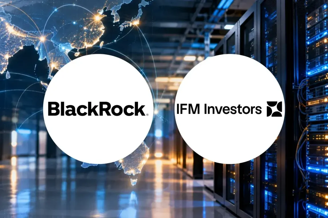 BlackRock и IFM близки к заключению сделки по приобретению азиатских дата-центров на сумму 25 млрд долларов.