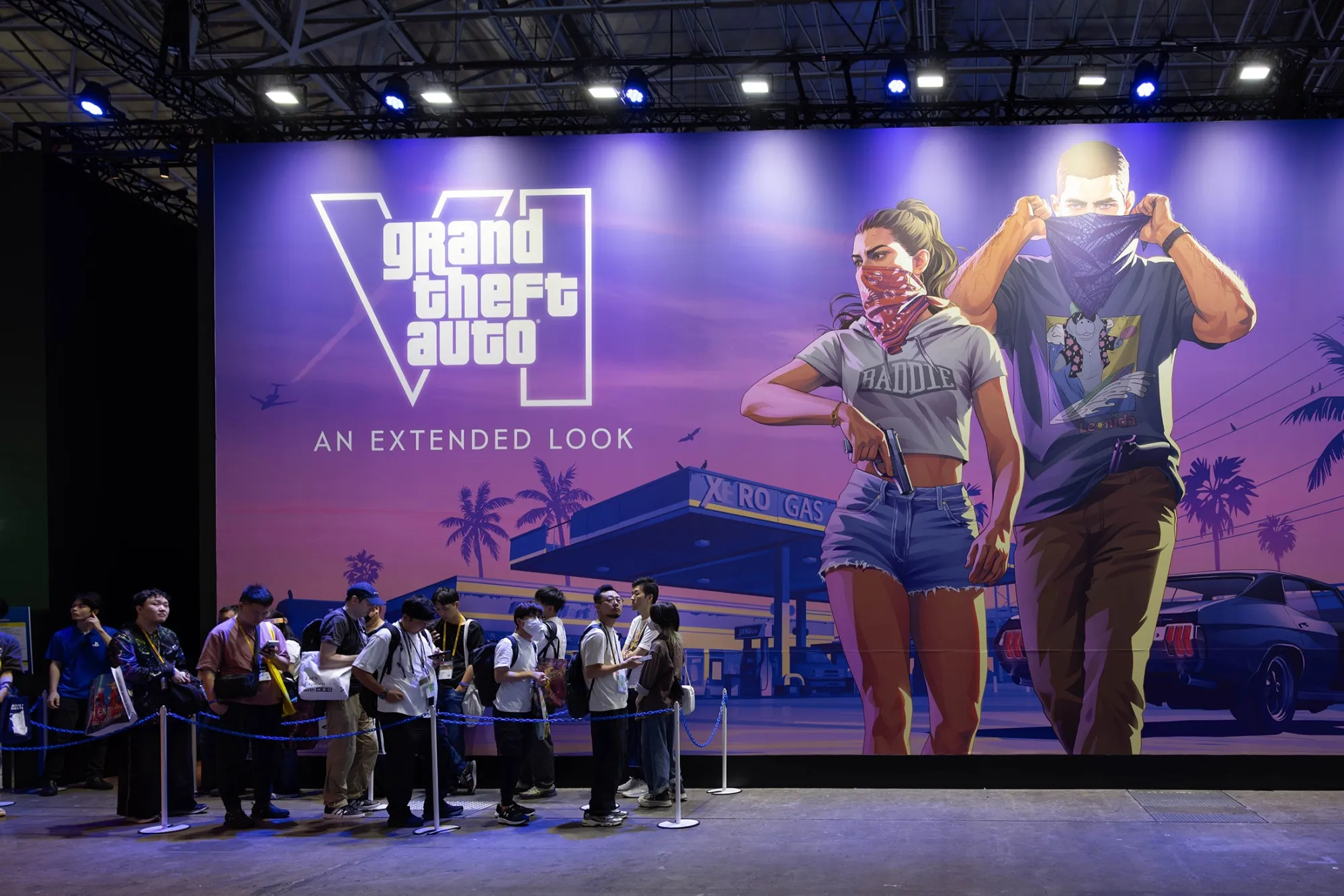 Посетители Tokyo Games Show 2026 ждут возможности увидеть геймплей GTA VI.